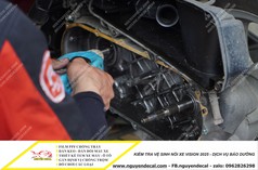 Dịch vụ bảo dưỡng nồi xe Vision 2025: Giữ xe luôn bền bỉ 