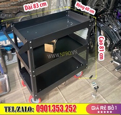 Xe đẩy đồ nghề 2 NGĂN, 3 NGĂN, 4 NGĂN 