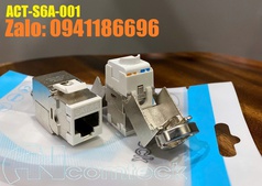 Ổ cắm RJ45 đa năng CAT6A FTP Shielded có chống nhiễu  100/1000  Ancomteck , mã ACT-S6A-001 sẵn hàng...