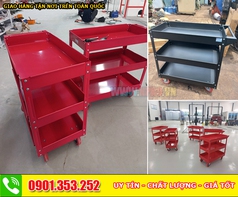 Tủ chứa, xe đẩy đựng đồ nghề 3 ngăn hàng sẵn 