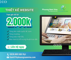 Dịch vụ Thiết kế Website chuyên nghiệp 