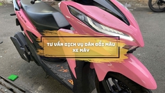 Các mẫu decal đổi màu xe máy hot nhất hiện nay 
