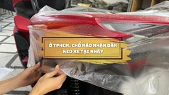 Dịch vụ dán keo xe tại nhà ở tphcm có thật sự đáng tin 