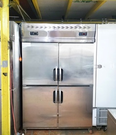 Tủ đông,mát 4 cánh hiệu berjaya 1200L sản xuất malaysia mới 91 