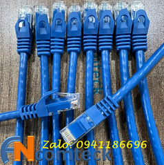 DÂY NHẢY PATCH CORD CAT6 UTP 0.2M mã ACT-LAN-6002BLD lõi đồng 100, 2 đầu đúc, sẵn số lượng 