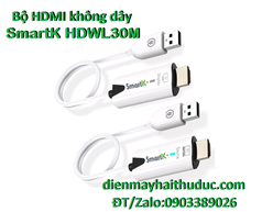 Bộ HDMI SmartK HDWL30M thu phát không dây xa đến 30m 