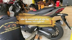 Dán xe Vario theo phong cách riêng   bảo vệ và làm mới cùng lúc 
