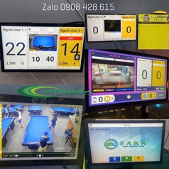Bảng điểm camera công nghệ VAR - cho CLB Bida 