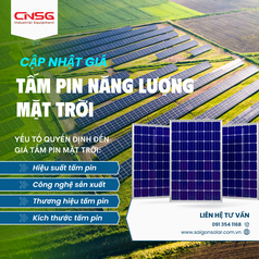 Giá tấm pin năng lượng mặt trời hiện nay bao nhiêu 