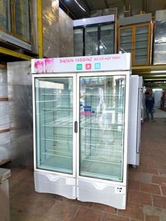 Tủ đông đứng 2 cánh dung tích 1300L nhập khẩu italy mới 91 