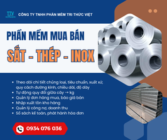 Phần Mềm Mua Bán Sắt Thép Inox 