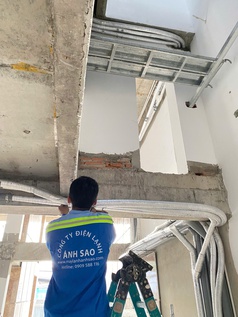 Thi công máy lạnh giấu trần nối ống gió Daikin chu6an3 kỹ thuật 