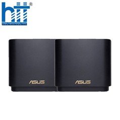 Bộ phát wifi 6 Asus ZenWiFi XD4S/R 2-Pack Đen  Chuẩn AX/ AX1800Mbps/ Ăng-ten ngầm/ Wifi Mesh/ 45User 