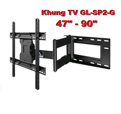 Khung treo tivi GL-SP2-G, giá treo tivi đa năng GL-SP2-G 