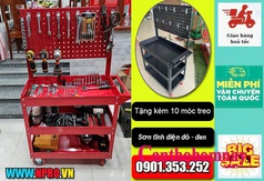 Xe đẩy 3 ngăn chuyên dùng để đồ nghề sửa chữa 
