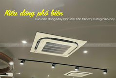 Chi tiết về Điều hòa âm trần LG và MITSUBISHI HEAVY cùng ưu điểm nổi bật 