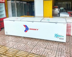 Tủ đông hiệu sanaky 3 cửa dung tích 1300L công nghệ inverter tiết kiệm điện 