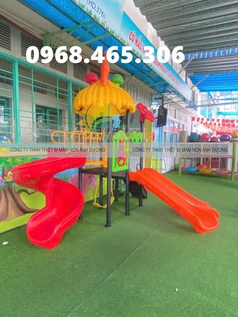 Cầu trượt liên hoàn trẻ em hàng nhập khẩu chất lượng cao 