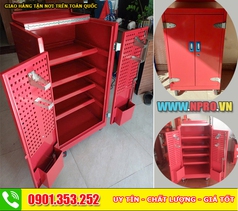 Tủ đồ nghề 2 cánh 5 ngăn NPRO - MÀU ĐỎ 