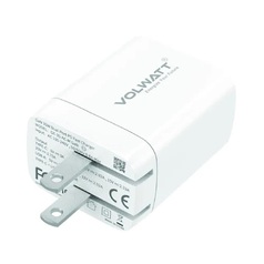 Củ sạc nhanh Volwatt 35W GaN USB-C , Trắng  GE-35-AC-M GAN 