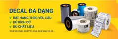 Chuyên cung cấp decal, giấy in , mực in  chuẩn kích thước chạy theo yêu cầu chất lượng giá...