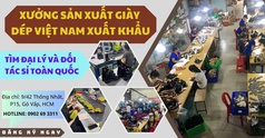 Ưởng sản xuất giày dép Quốc Định   Chuyên cung cấp sỉ lẻ toàn quốc 