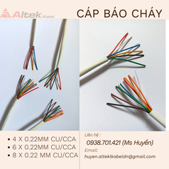 Cáp Báo Cháy Altek Kabel   Tín Hiệu An Toàn Tức Thì 