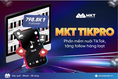 Phần mềm nuôi nick TikTok tự động, tăng tương tác thần tốc-MKT TikPro 