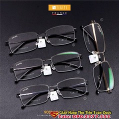 Nơi bán gọng kính titan nguyen khối chính hãng giá chỉ 1,5tr giao hàng toàn quốc Var:TinhQuan 