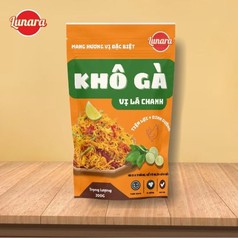 Khô Gà Lá Chanh Lunara   Ăn Vặt Tiện Lợi, Dinh Dưỡng Và An Toàn 
