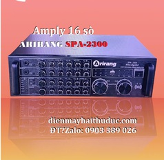 Amply Arirang SPA-2300 thiết kế 16 sò cho công suất lớn 