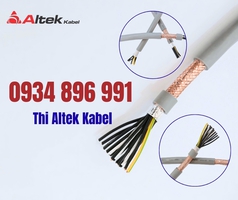 Cáp điều khiển, cáp tín hiệu 12 0.75mm2 có lưới chống nhiễu Altek Kabel 