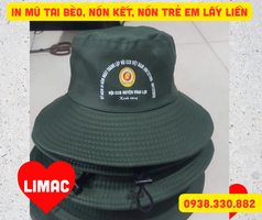 Địa chỉ in Nón tai bèo xanh rêu Kỷ niệm 35 năm thành lập Hội Cựu Chiến Binh 