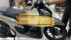 Các phong cách dán keo xe Sh Mode phổ biến và ưu điểm 