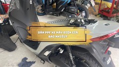 Dán PPF xe máy điện TpHCM giá từ bao nhiêu 