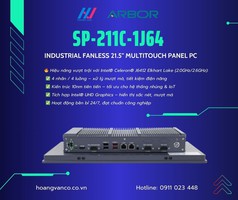 SP-211C-1J64   Industrial Fanless 21.5  Multitouch Panel PC  
