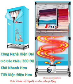 Trời mưa phùn, nồm ẩm kéo dài, quần áo giặt xong phơi mãi không khô, lại ám mùi ẩm mốc...