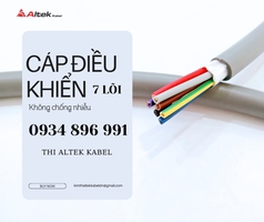 Cáp Điều Khiển 7 Lõi Chống Nhiễu 7 0.5   7 1.5mm  Altek Kabel   Giá Tốt,...