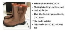 KINGs KWD205C-N   Ủng bảo hộ cao cổ đạt chuẩn S1P 