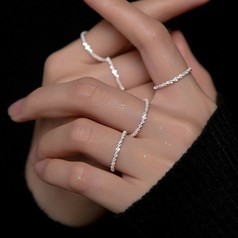 Trải nghiệm chọn nhẫn bạc nữ kiểu Hàn Quốc   Chia sẻ cho chị em 