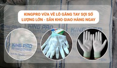 Găng tay sợi PH-201 KINGPRO   Hàng mới về kho 
