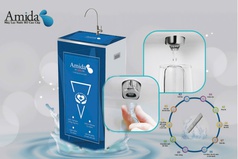 Máy lọc nước RO Amida tích hợp lõi Ion kiềm 
