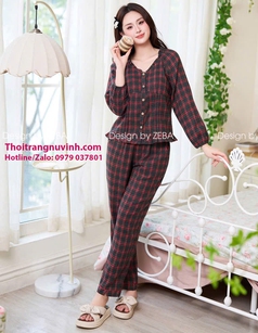 Bộ đồ mặc nhà thu đông, ấm áp, thanh lịch, thoải mái mỗi ngày 
