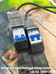 Thanh nguồn PDU 6 ổ chống sét SPD gắn rack 19  AR-SPD-6S  chính hãng Anrack 