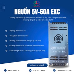 Nguồn 5V   60A EXC 