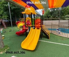 Cầu trượt trẻ em ngoài trời nhập khẩu 