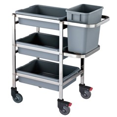 Xe thu dọn thức ăn 