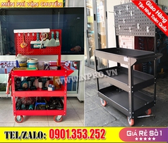 CC Xe đẩy 3 ngăn để dụng cụ, đồ nghề NPRO 