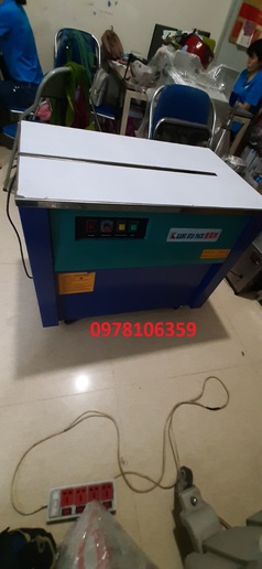 Máy đóng đai thùng, máy quấn dây đai, máy đai kiện hàng, máy đóng thùng carton 