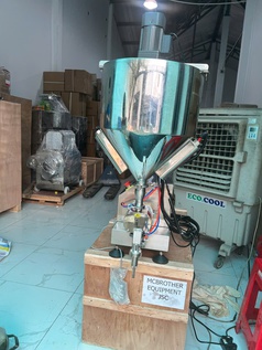 Máy chiết rót bơm cánh gạt, máy chiết rót dịch sệt, máy chiết rót sate 